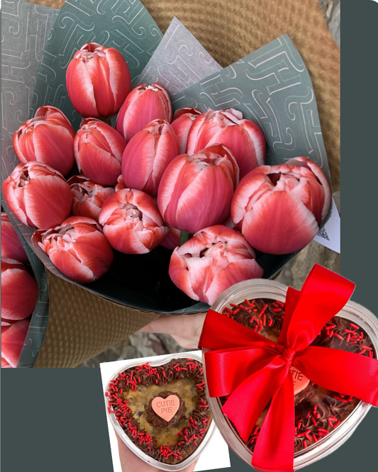 Pre-order Bouquet and Cookie Cake - Mother’s Day